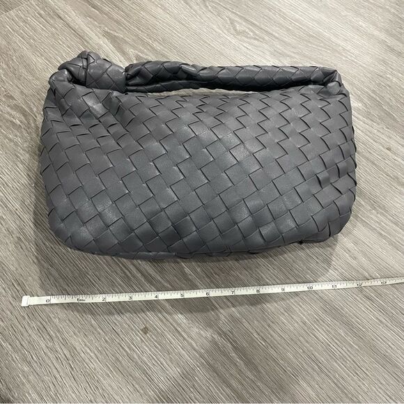 Amazon Jodie Bag Grey Weave Handbag - Picture 4 of 7